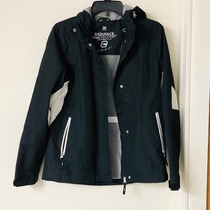 Black & White Raincoat